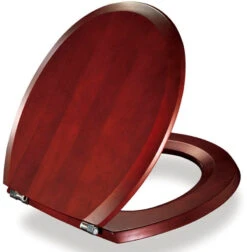 Pressalit WC-Sitz Selandia 522455B47999 Mahagoni, Universalscharniere