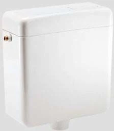 Sanit Junior Spülkasten 91.A01.01..0099 Mit Eckventil G 1/2, Weiß, Tiefhängend