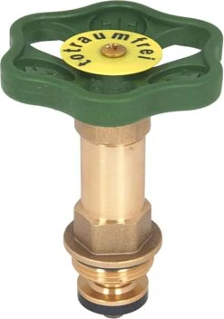 Schlösser Freistromventil-Oberteil 0018182000001 DN 20, G 3/4, Messing, Nichtsteigende Spindel