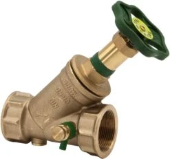 Schlösser KFR-Ventil 0016304000001 DN 40, G 1 1/2, Mit Entleerung, Nichtsteigende Spindel