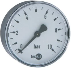 Syr - Sasserath Manometer 0011.08.000 G 1/4, Anzeigebereich 0-10 Bar, Ø 63 Mm