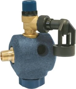 Syr - Sasserath Sicherheitsgruppe 0024.15.052 DN 15, 10 Bar, Gewinde G 1/2, Rohgelb