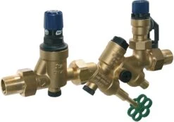 Syr - Sasserath Sicherheitsgruppe 0025.20.009 Druckminderer, DN 20, 6 Bar, R 1, Rohgelb