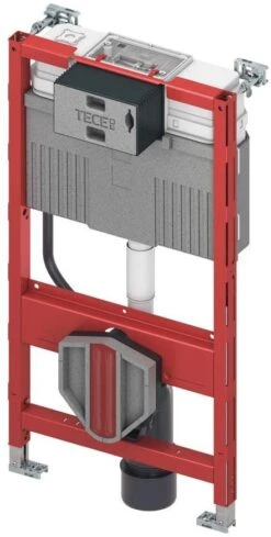 TECE TECEprofil WC-Modul 9300322 BH 980 Mm, Mit Spülkasten, Betätigung Von Vorne