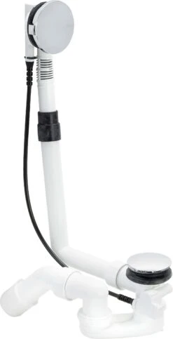 Viega Ab- Und Überlaufgarnitur Multiplex Visign M5, 40/50 X 540 Mm Verchromt