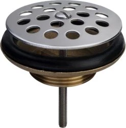 Viega Ablaufventil 107673 G 1 1/2xDN 80, Edelstahl, Ventilunterteil Messing, Mit Sieb