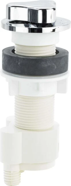 Viega Doppel-Drehbetätigung 578862 Kunststoff Verchromt, Für Bowdenzugmutter Aus Kunststoff