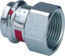 Viega Prestabo Übergangsstück 559090 18 Mm X Rp 1/2, Stahl Unlegiert, SC-Contur, Mehrkant