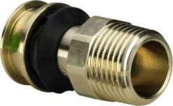 Viega Raxofix Übergangsstück 646332 25xR 1, Mit SC-Contur, Rotguss