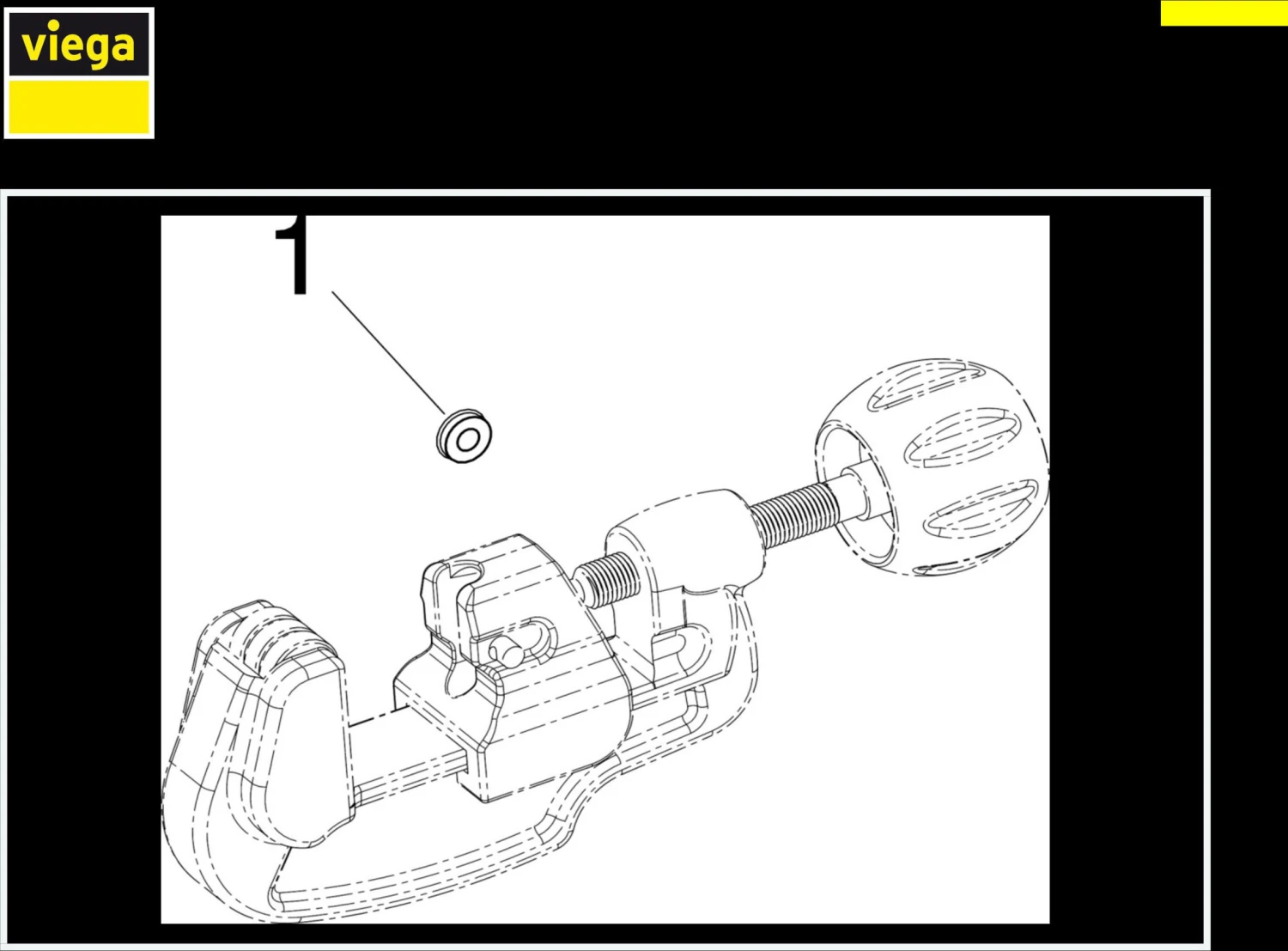 Viega Rohrabschneider 652135 6-67mm, Stahl, Für Kupfer-/Edelstahl-Rohr – Bild 2