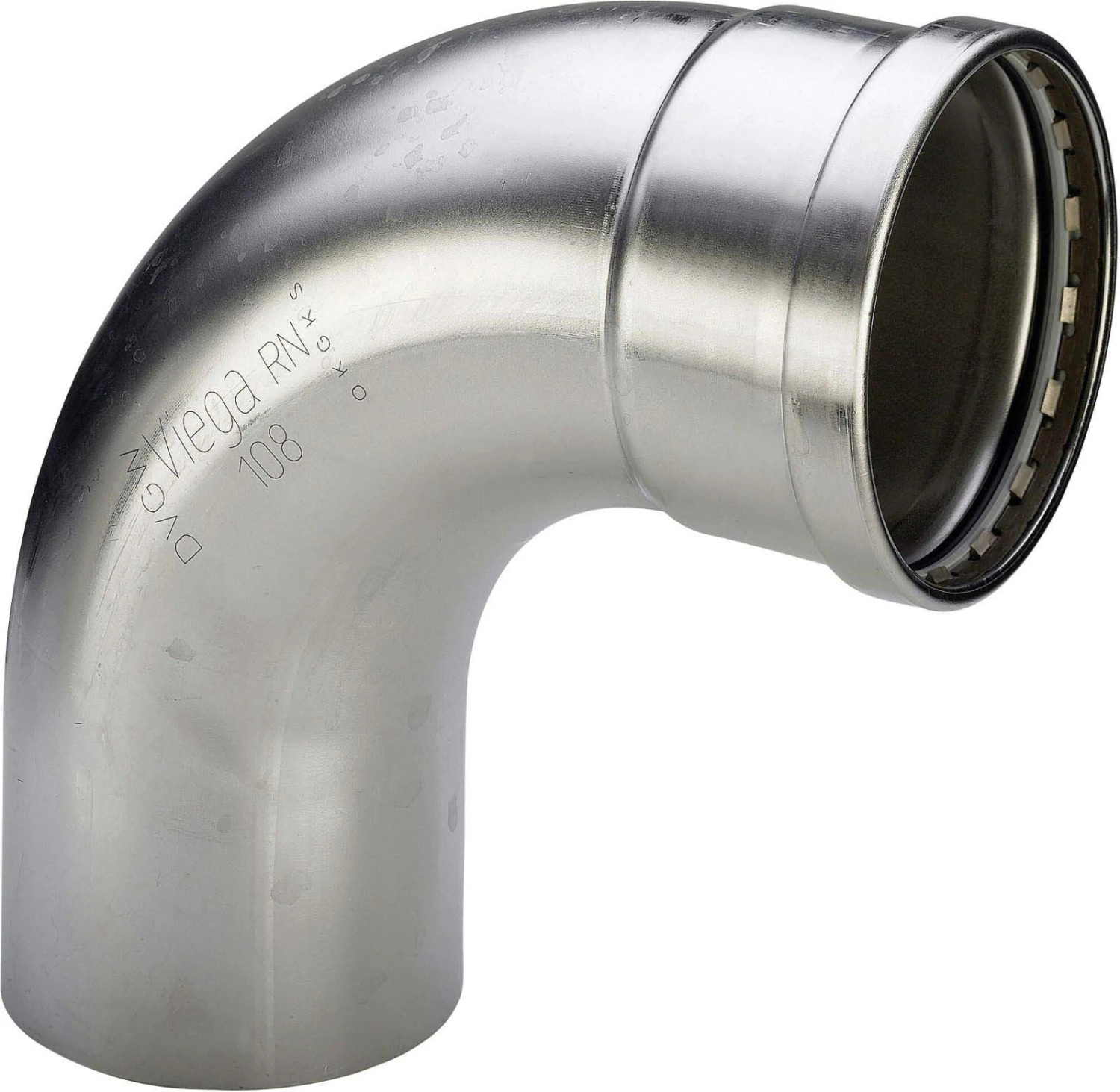 Viega Sanpress Inox XL-Bogen 482626 76,1 Mm, 90°, Stahl Nichtrostend, SC-Contur