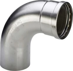 Viega Sanpress Inox XL-Bogen 482633 88,9 Mm, 90°, Stahl Nichtrostend, SC-Contur