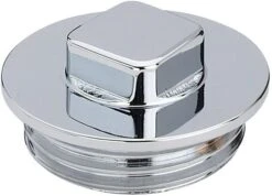 Viega Stopfen 1751 3/4" AG, Messing, Verchromt