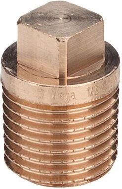Viega Stopfen 268237 R 1 1/4, Rotguss, Vierkant