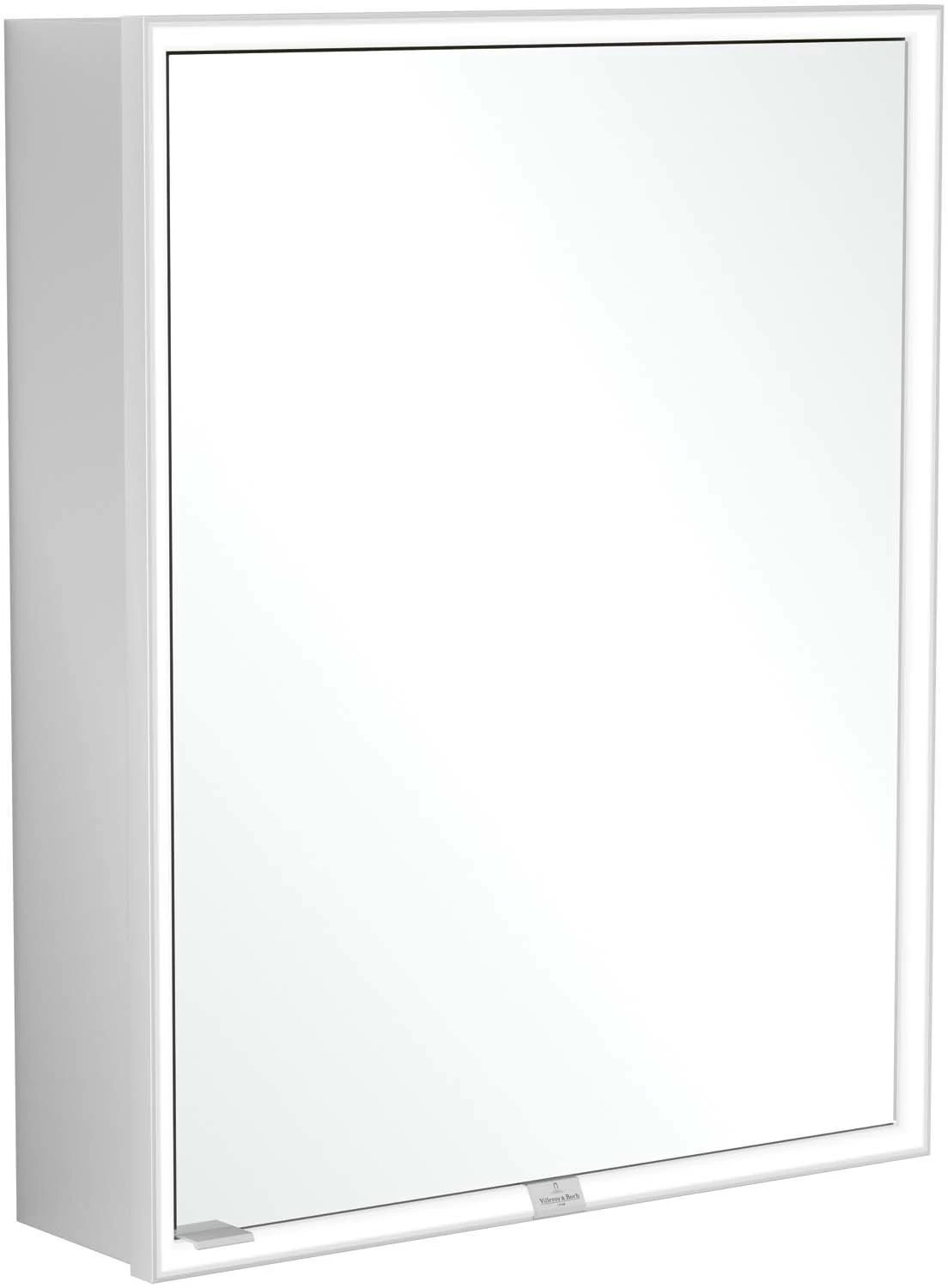 Villeroy Und Boch My View Now Spiegelschrank A4586R00 60 X 75 X 16,8 Cm, Anschlag Rechts, LED-Beleuchtung, 1 Tür, Mit Ein-/Ausschalter