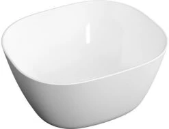 Vitra Plural Aufsatzschale 7811B403-0016 45 X 38 X 13,5 Cm, Weiß Hochglanz, Hoch, Rechteckig, Ohne Überlauf/Hahnloch