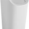 Vitra Plural Urinal 7809B003-5330 33,5x38x90,5cm, Bodenstehend, Batterie, Weiß Hochglanz