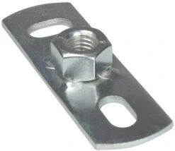 Walraven Grundplatte 6703010 M 10x10mm, Stahl, Elektrolytisch Verzinkt