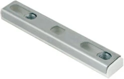 Walraven Montageplatte 6743002 M 8, 146,4x11mm, Stahl, Elektrolytisch Verzinkt