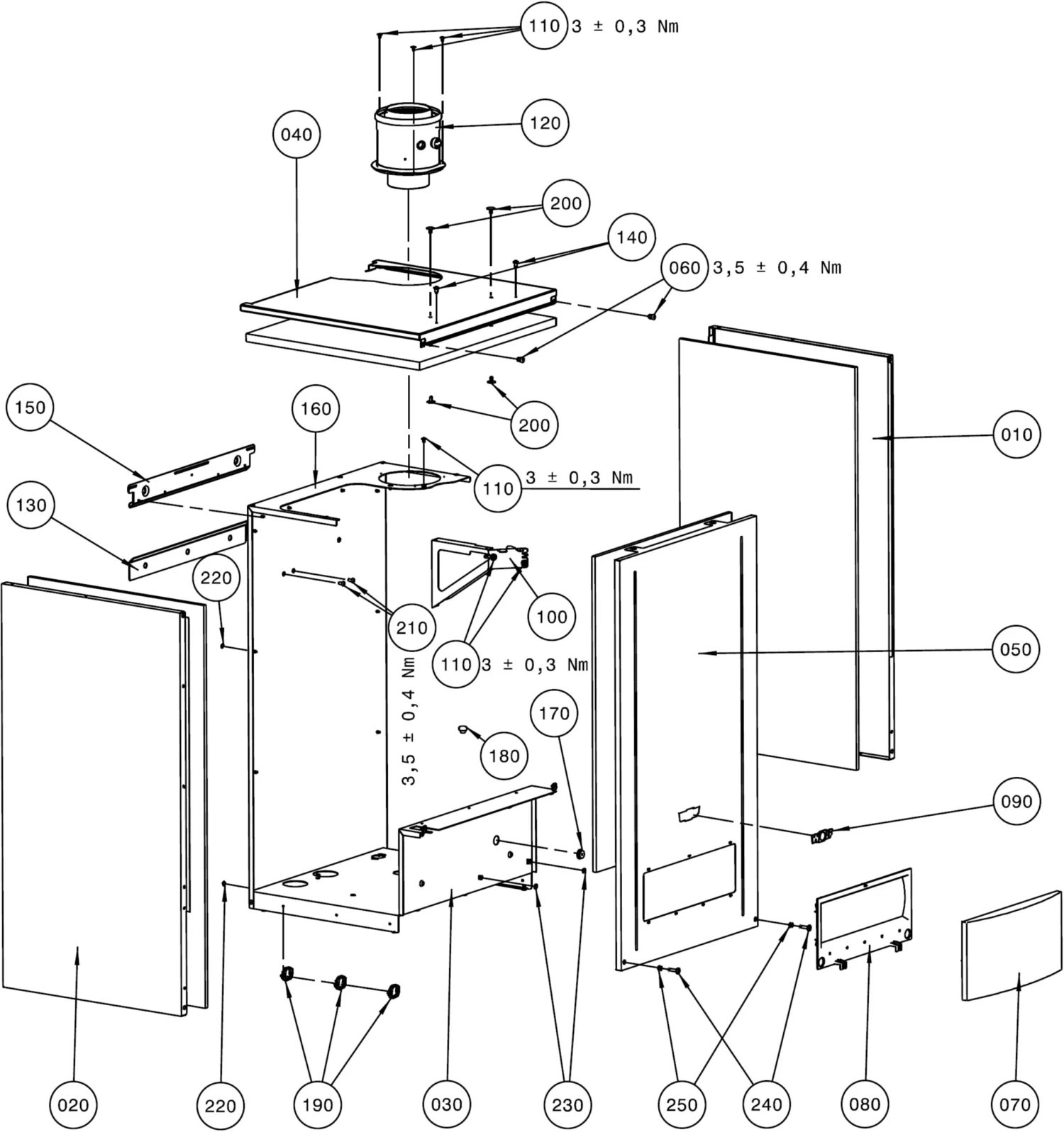 Wolf CGB-2-100 Gasbrennwert-Heiztherme 8616277 100 KW, Erdgas E, Comfortline – Bild 2