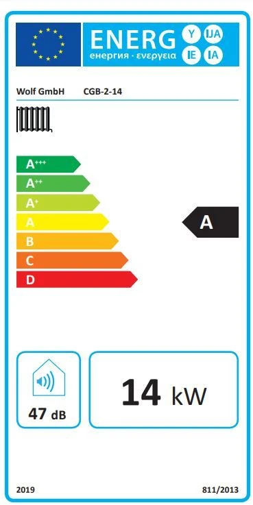 Wolf CGB 2-14 Gasbrennwert-Heiztherme 8615008 Mit Hocheffizienzpumpe, 14 KW – Bild 7