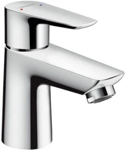 Hansgrohe Talis E 80 Waschtischarmatur 71707000 Chrom, Niederdruck, Mit Ablaufgarnitur
