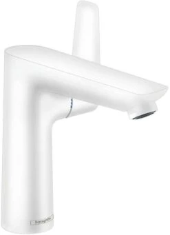 Hansgrohe Talis E Waschtisch-Einhebelmischer 71754700 Mit Ablaufgarnitur, Ausladung 141 Mm, Mattweiß